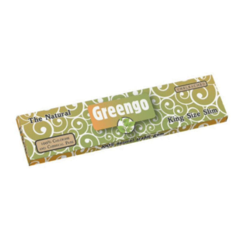 King Size Slim de Greengo : choisissez une expérience tabagique écologique avec les papiers à rouler King Size Slim de Greengo. Fabriqué à partir de papier non blanchi pour une option durable et naturelle.