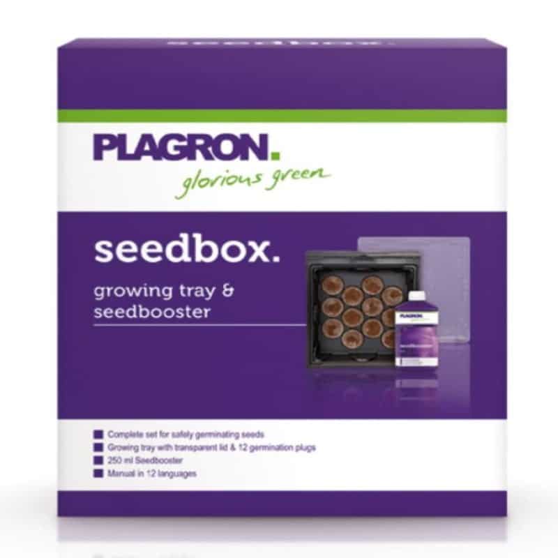 Image de la Seedbox de Plagron, un outil essentiel pour la germination des graines et la culture des plantes, mettant l'accent sur le design et la fonctionnalité du produit.