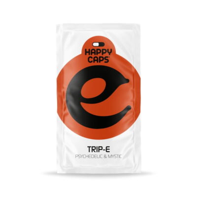 Trip-E de Happy Caps : faites un voyage psychédélique vers de nouvelles perceptions et perspectives avec les gélules Trip-E. Une formule naturelle pour une expérience enrichissante.