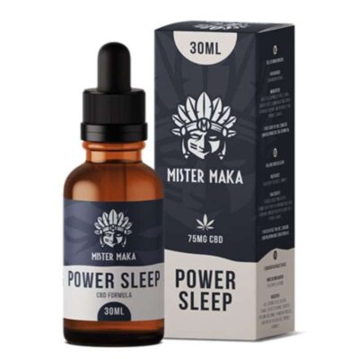 Image du Power Sleep de Mister Maka, un produit conçu pour améliorer la qualité du sommeil et favoriser un sommeil réparateur.