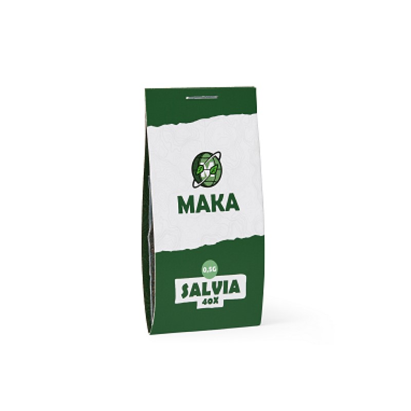Extrait de Salvia 40x de Maka : Découvrez les effets profonds de cet extrait puissant pour une expérience significative et introspective.