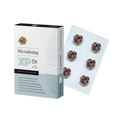 Boîte de microdosage de truffes XP contenant 6x1 grammes