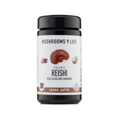 Latte Reishi Cacao de Mushrooms4Life de 140 grammes